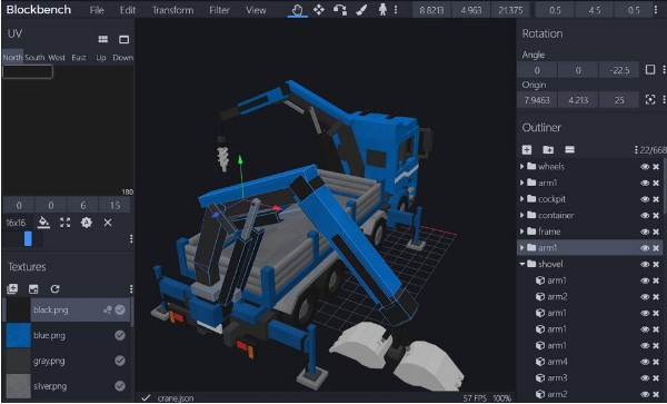 Blockbench(3D模型設(shè)計(jì))優(yōu)化版