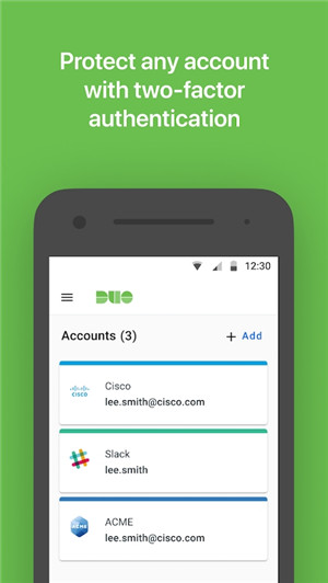 Duo Mobile雙重認證工具中文版軟件特點
