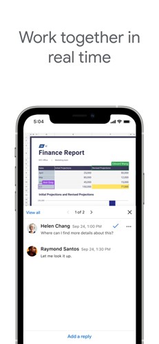 google表格手機版