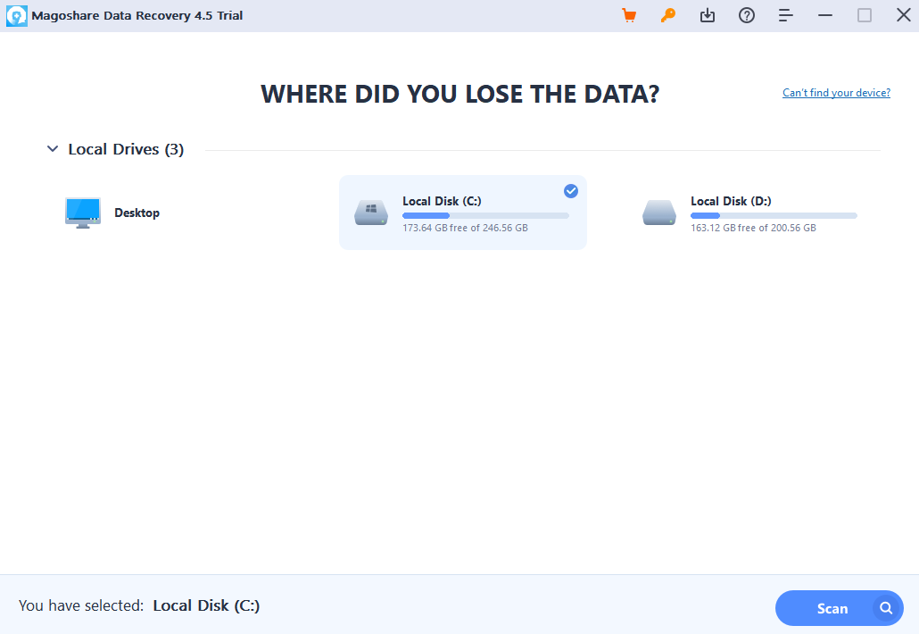 Magoshare Data Recovery免費(fèi)版