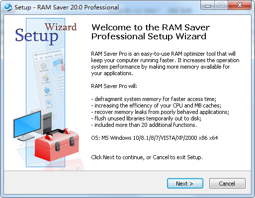 RAM Saver Professional(內(nèi)存管理工具)