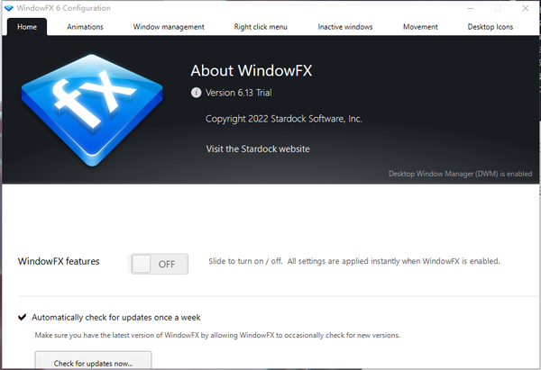 StardockWindowFX專業(yè)版