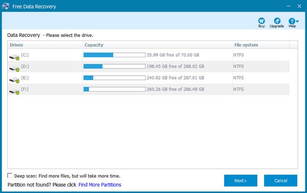 ThunderSoft Free Data Recovery(數(shù)據(jù)恢復(fù)軟件)全新版