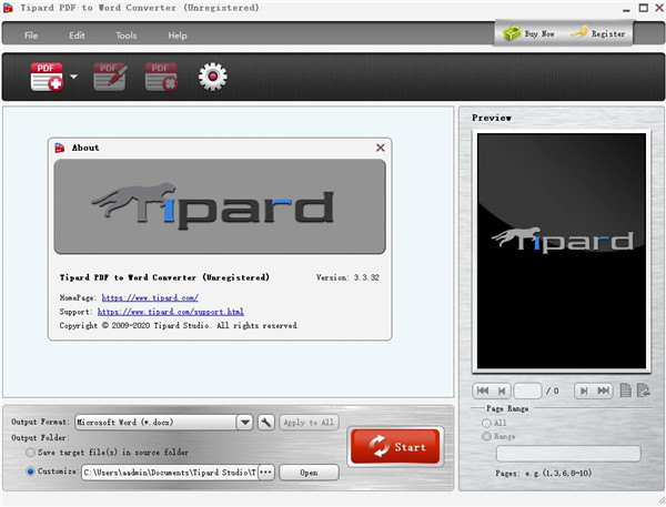 Tipard PDF to Word Converter(PDF轉(zhuǎn)Word工具)正式版