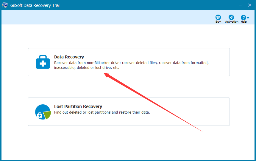 Gilisoft Data Recovery(數據恢復軟件)標準版