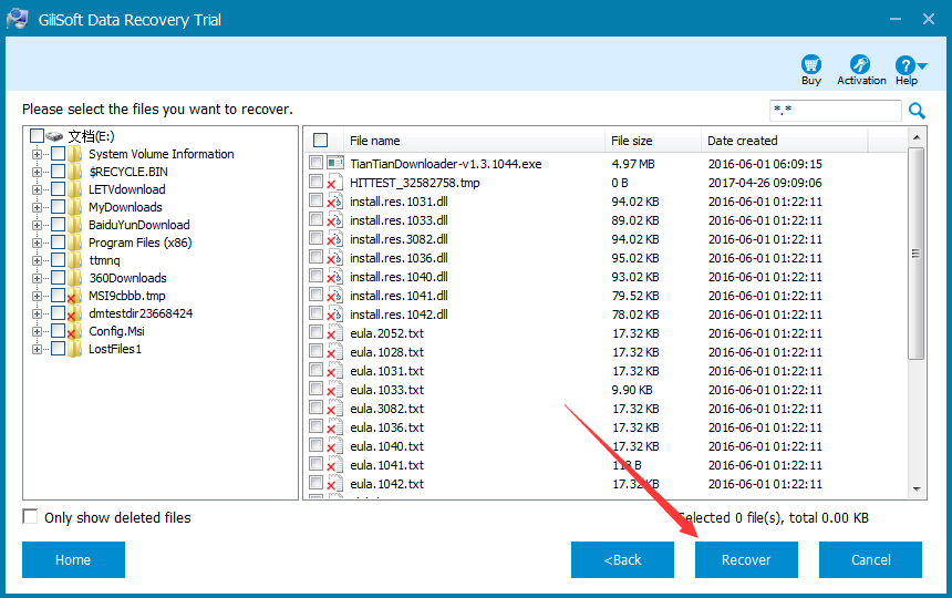 Gilisoft Data Recovery(數據恢復軟件)標準版