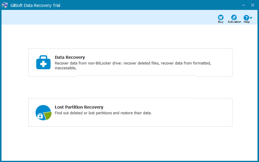 Gilisoft Data Recovery(數據恢復軟件)標準版