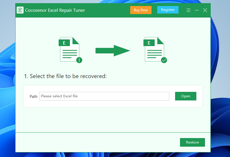 Cocosenor Excel Repair Tuner漢語(yǔ)版