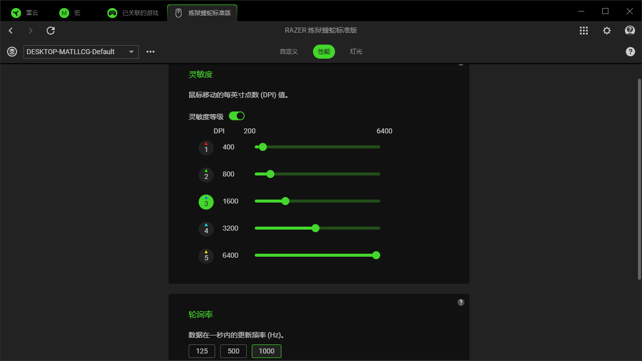 Razer Synapse雷云4(雷蛇鼠標通用驅動)