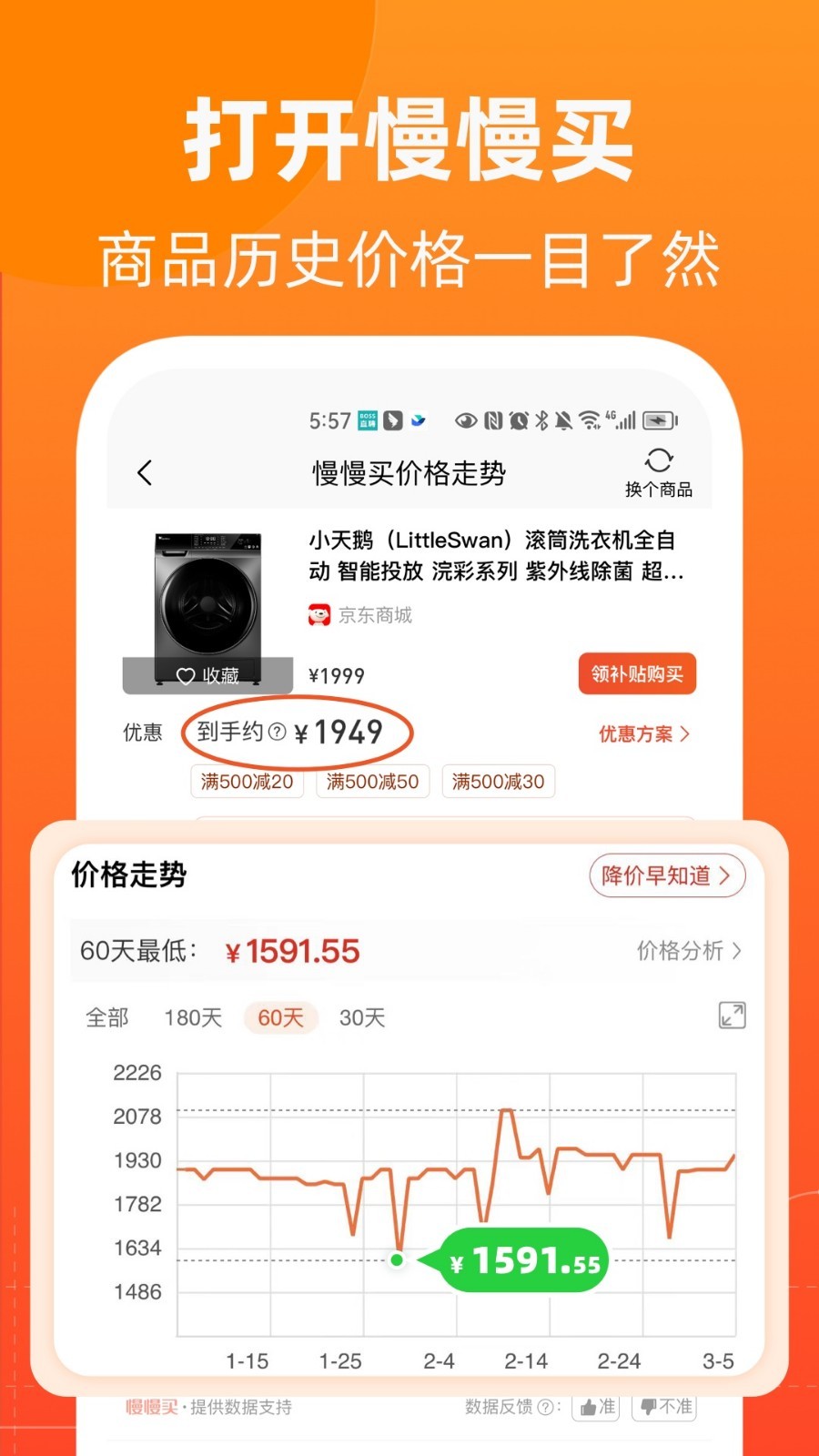 慢慢買比價網(wǎng)app