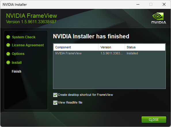 FrameView(NVIDIA顯卡偵測(cè))