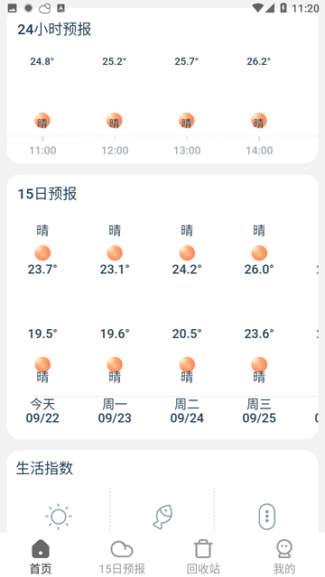 分時天氣app