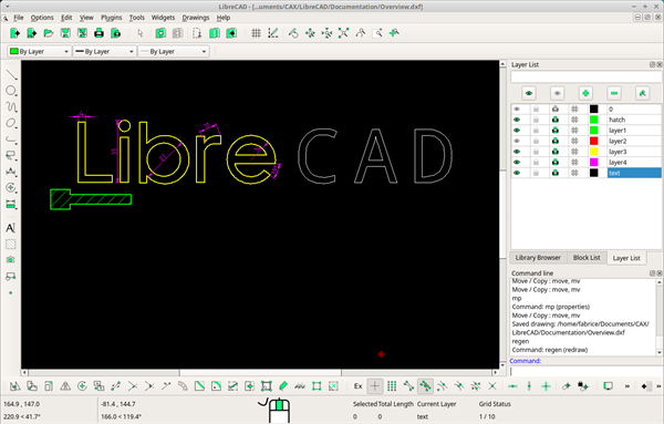 LibreCAD漢語版