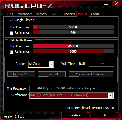 CPU-Z(處理器測試)