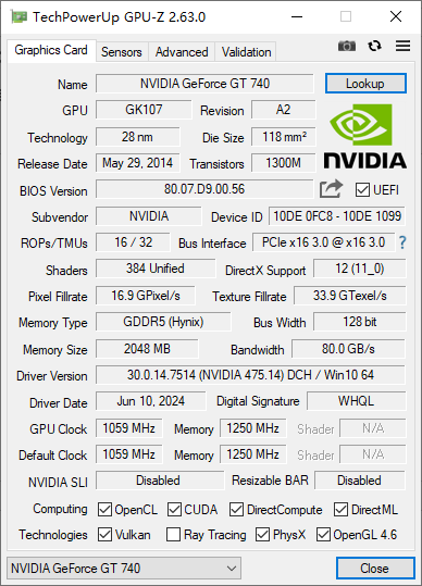 GPU-Z(顯卡測(cè)試)