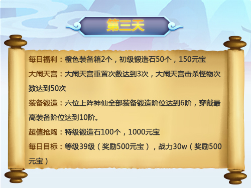 七日活動任務(wù)攻略指南截圖3