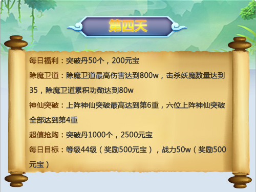 七日活動任務(wù)攻略指南截圖4
