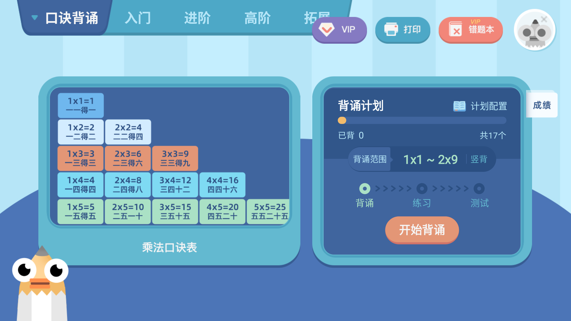乘法口訣