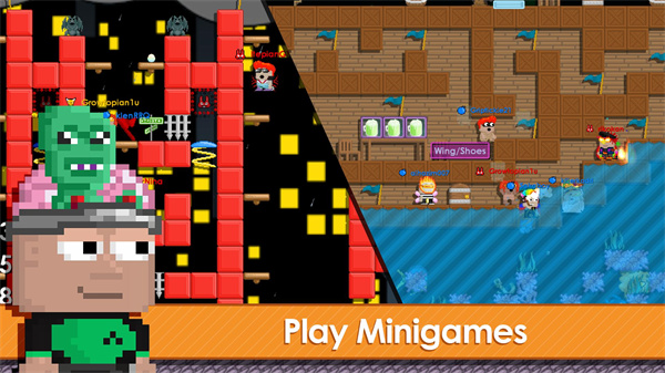 建造烏托邦(Growtopia)