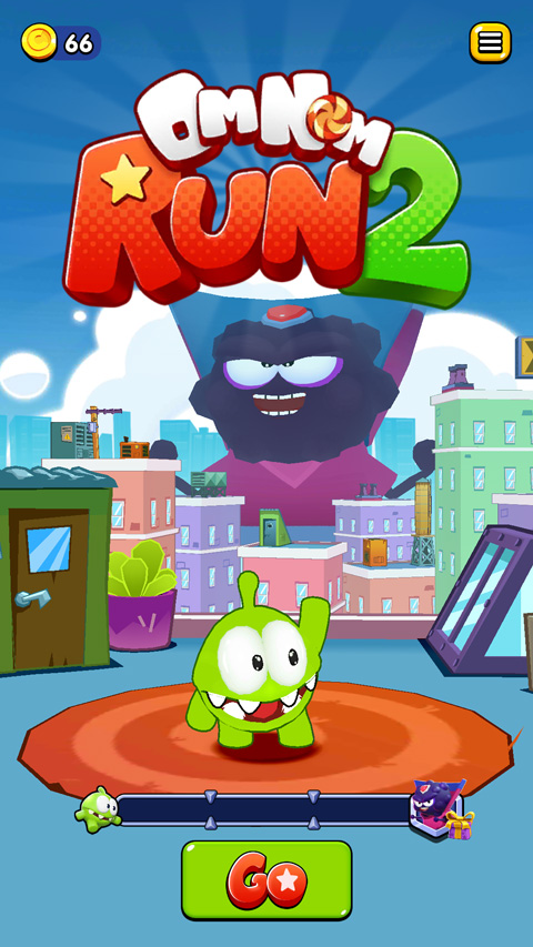 奧姆跑酷2(Om Nom: Run 2)